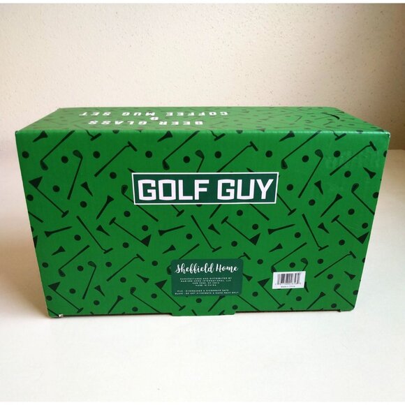 Sheffield Home Golf Guy Beer Glass & Coffee Mug Gift Set - Picture 3 of 5